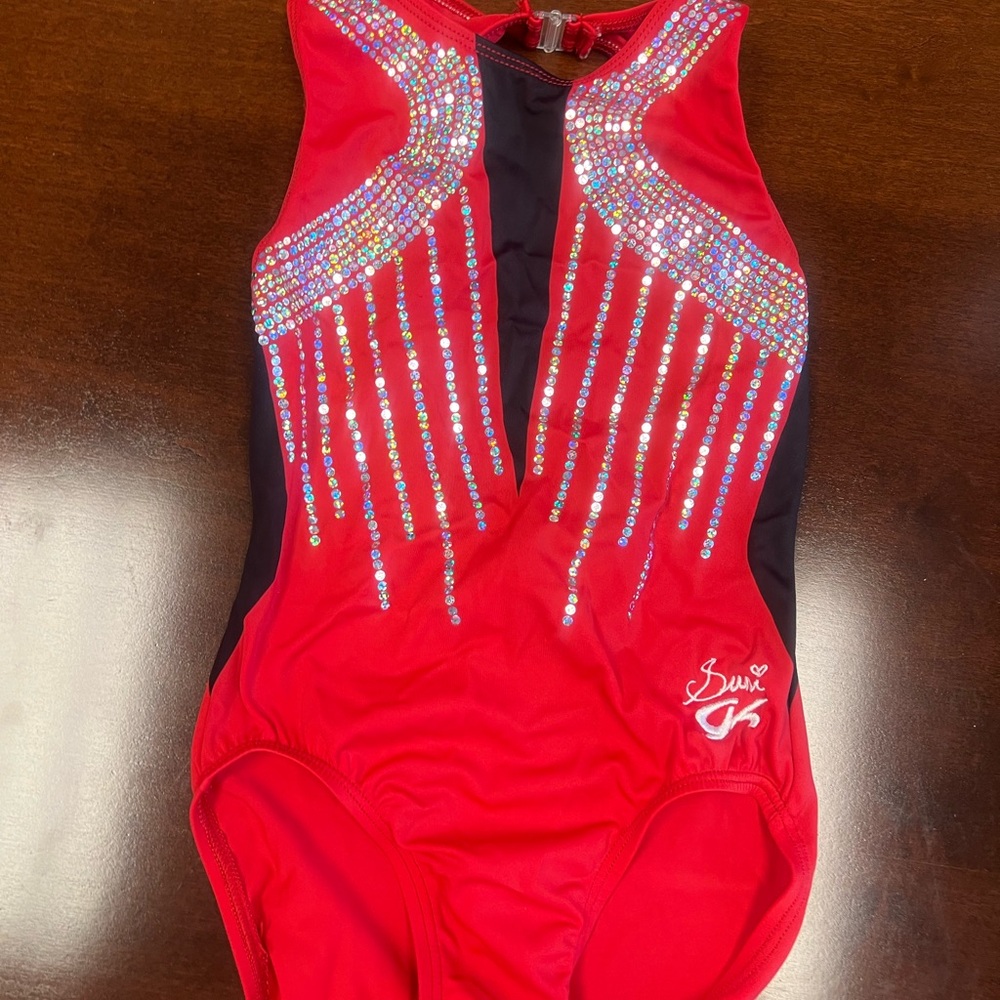 GK Suni Red Leotard
